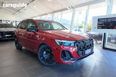 Red 2025 Audi Q7 Wagon 50 Tdi S Line Quattro Mhev