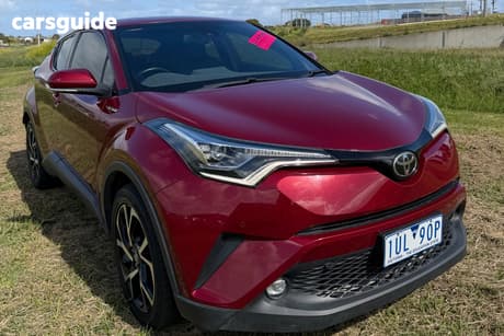Burgundy 2017 Toyota C-HR Wagon Koba (Awd)