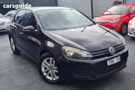 Black 2010 Volkswagen Golf Hatchback 118 Tsi Comfortline