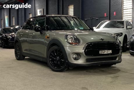 Silver 2019 Mini Cooper Hatchback 5D Hatch