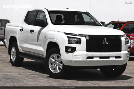 White 2025 Mitsubishi Triton Double Cab Pick Up Glx+ (4X4)