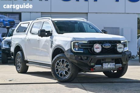 White 2024 Ford Ranger Double Cab Pick Up Wildtrak 2.0 (4X4)