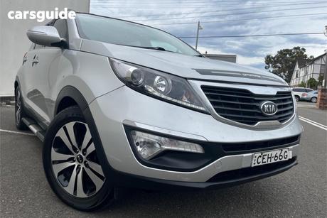 Silver 2011 Kia Sportage Wagon Platinum (Awd)
