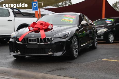 Black 2017 Kia Stinger Sedan Gt (Black Leather)