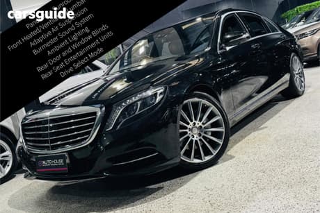 Black 2016 Mercedes-Benz S350 Sedan D L