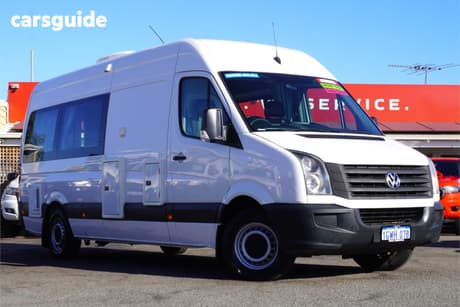 White 2012 Volkswagen Crafter Van 35 Tdi 330 Lwb
