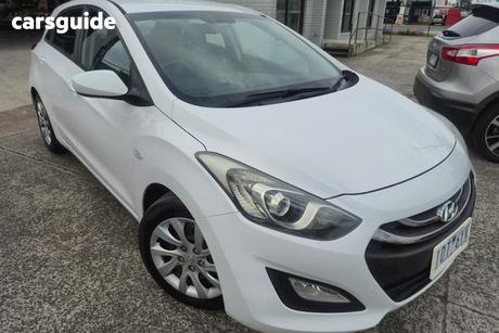 White 2014 Hyundai I30 Hatchback Active