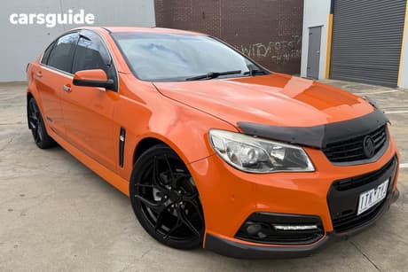 Orange 2013 Holden Commodore Sedan Ss-V