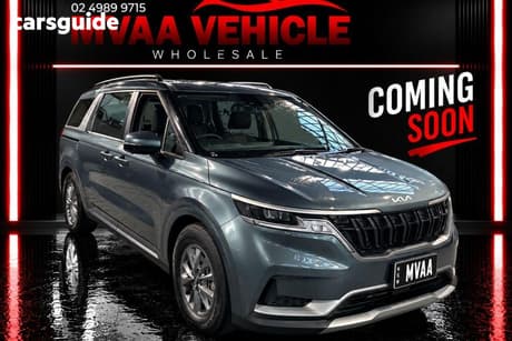 Blue 2023 Kia Carnival Wagon Si