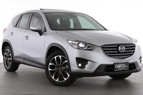Silver 2015 Mazda CX-5 Wagon Akera (4X4)