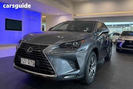 Grey 2021 Lexus NX300 Wagon Luxury (Fwd)