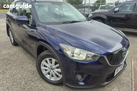 Blue 2012 Mazda CX-5 Wagon Maxx Sport (4X4)