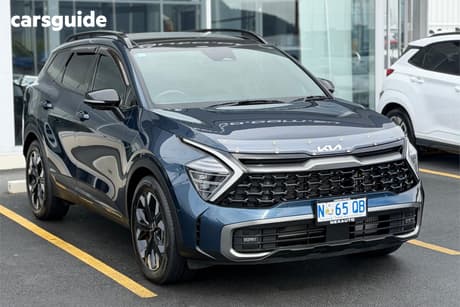 Blue 2023 Kia Sportage Wagon Gt-Line (Awd)