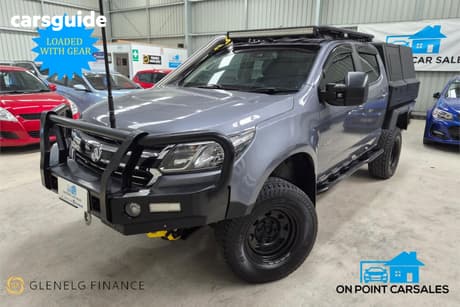 Grey 2017 Holden Colorado Crew Cab Pickup Ltz (4X4)