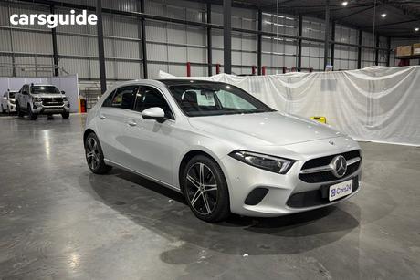 Silver 2018 Mercedes-Benz A200 Hatchback