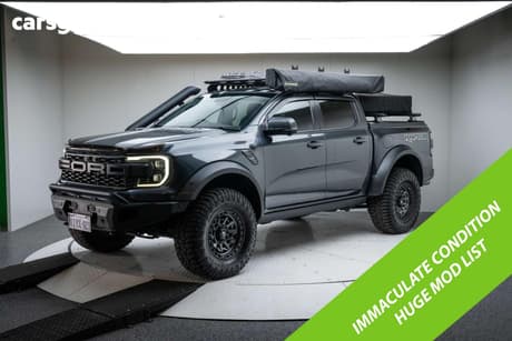 Black 2023 Ford Ranger Double Cab Pick Up Raptor 3.0 (4X4)