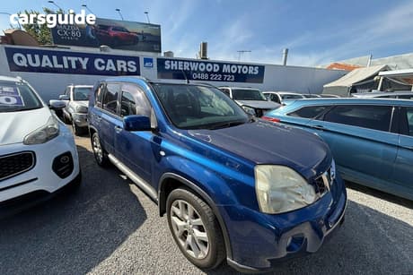 Blue 2010 Nissan X-Trail Wagon Tl (4X4)