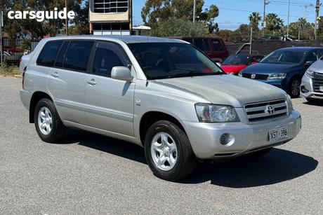 Silver 2005 Toyota Kluger Wagon Cv (4X4)