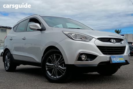 Silver 2014 Hyundai IX35 Wagon Se (Fwd)
