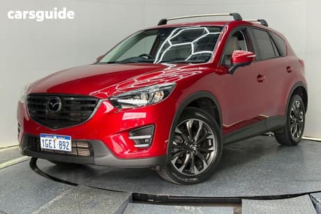 Red 2016 Mazda CX-5 Wagon Akera (4X4)