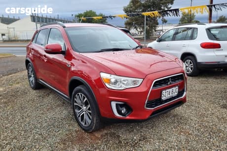 Red 2016 Mitsubishi ASX Wagon Ls (2Wd)