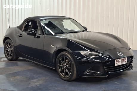 Black 2015 Mazda MX-5 Roadster Gt