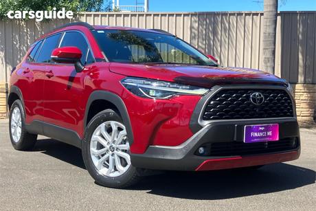 Red 2023 Toyota Corolla Cross Wagon Gxl 2Wd