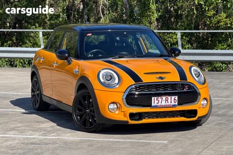 Orange 2016 Mini Cooper Hatchback S 5D Hatch