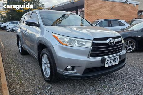 Silver 2014 Toyota Kluger Wagon Gx (4X2)