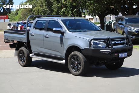 Grey 2025 Isuzu D-MAX Crew Cab Chassis Ls-U (4X4)