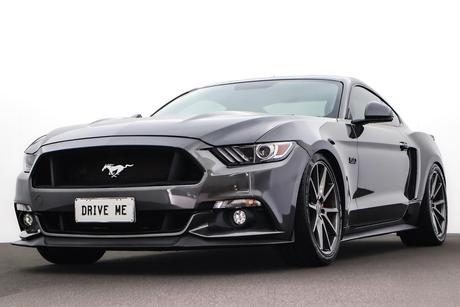 Grey 2016 Ford Mustang Coupe Fastback Gt 5.0 V8