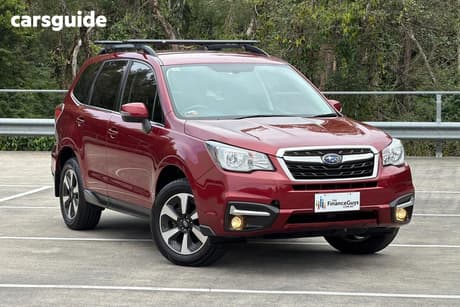 Red 2018 Subaru Forester Wagon 2.5I-L