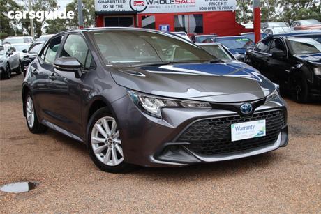 Grey 2023 Toyota Corolla Hatchback Ascent Sport Hybrid