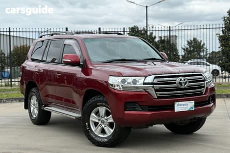 Red 2015 Toyota Landcruiser Wagon Gxl (4X4)