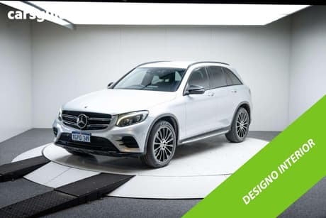 Silver 2018 Mercedes-Benz GLC350 Coupe D