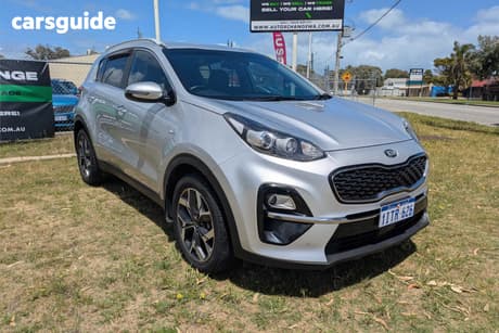 Silver 2019 Kia Sportage Wagon Sli (Awd)