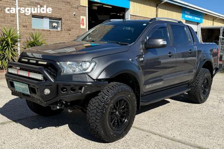 Grey 2016 Ford Ranger Dual Cab Pick-up Wildtrak 3.2 (4X4)