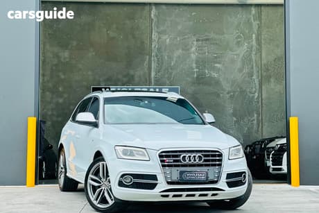 White 2014 Audi SQ5 Wagon 3.0 Tdi Quattro