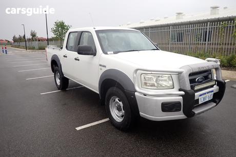 White 2008 Ford Ranger Dual Cab Pick-up Xl (4X4)