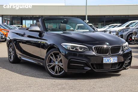 Black 2018 BMW M240I Convertible M240I