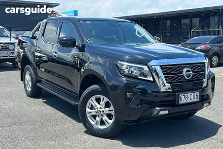 Black 2021 Nissan Navara Dual Cab Pick-up St (4X4)