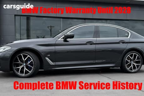 Grey 2023 BMW 530D Sedan M Sport Lci