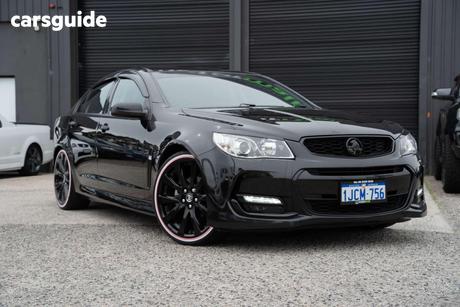 Black 2016 Holden Commodore Sedan Sv6 Black Pack