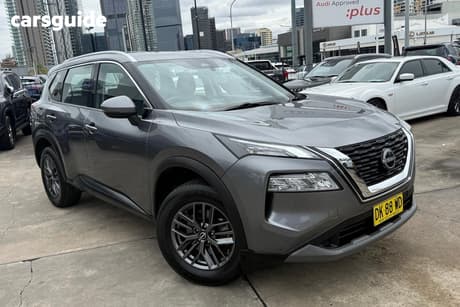 Grey 2024 Nissan X-Trail Wagon St (4Wd) 7 Seat
