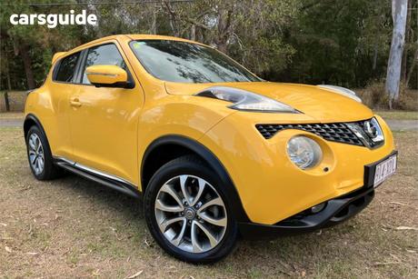 Yellow 2016 Nissan Juke Wagon Ti-S (Awd)