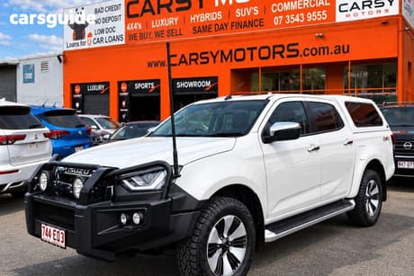 White 2022 Isuzu D-MAX Space Cab Utility Ls-U (4X4)