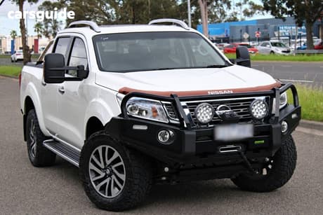 White 2016 Nissan Navara Dual Cab Utility St-X (4X4)