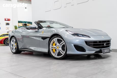 Grey 2019 Ferrari Portofino Convertible