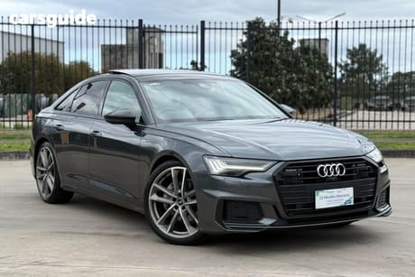 Grey 2021 Audi A6 Sedan 45 Tfsi Quattro S Line Mhev