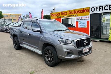 Grey 2021 LDV T60 Double Cab Utility Pro (4X4)
